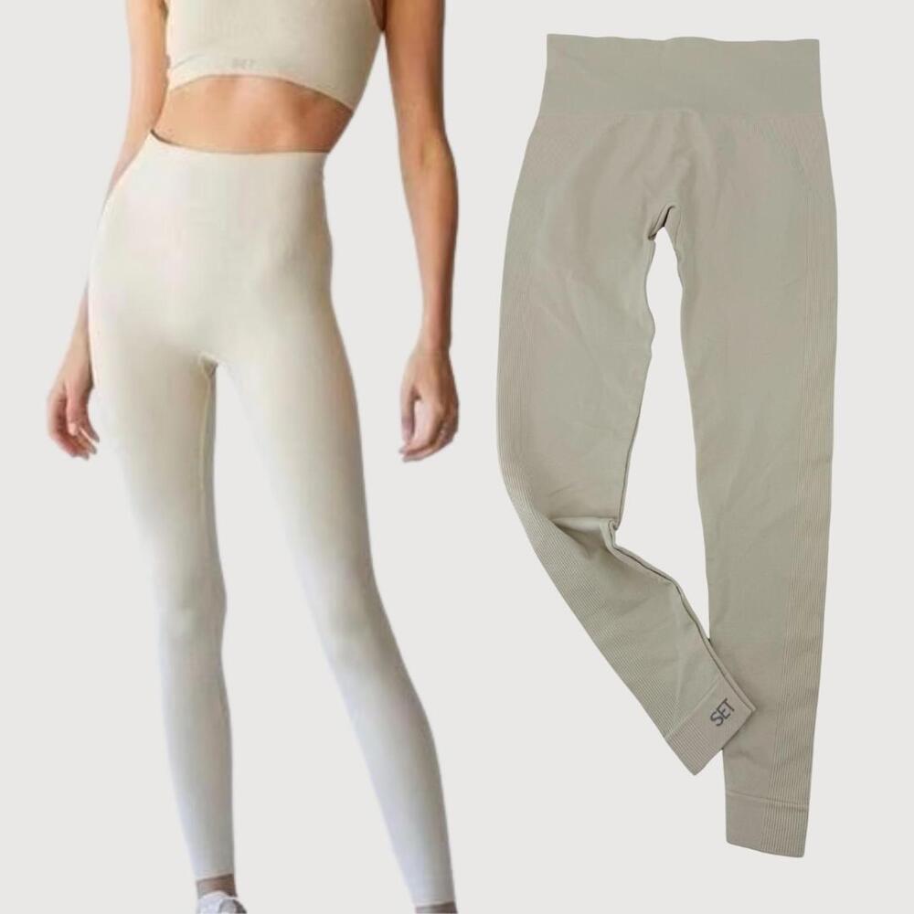 Set Active Sculptflex Leggings Size M High Rise Activewear